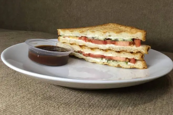 Cucumber & Tomato Sandwich